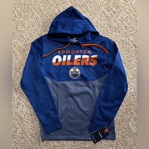 New Edmonton Oilers Fanatics Slash Attack Hoodie - Size Adults Small NWT